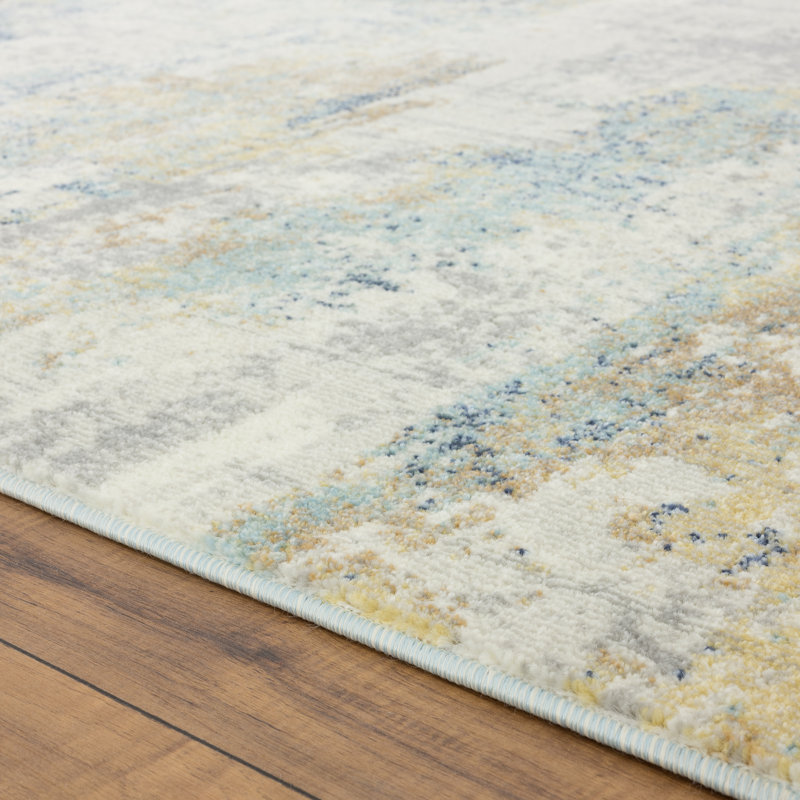 Kingsbury Abstract Indoor Rug, Rectangle 5' x 7'