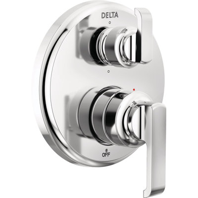 Tetra 14 Series 6-Setting Integrated Diverter Valve Trim Kit, Shower Faucet Diverter Kit