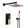 Système de douche complet avec valve brute Calder