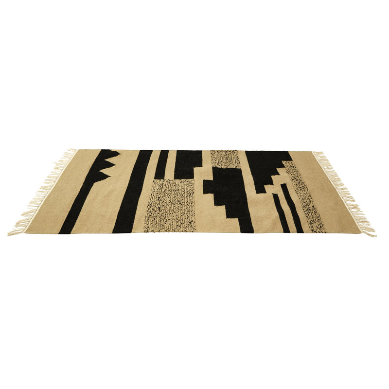 Adonis Geometric Hand Woven Area Rug, Rectangle 150 x 240cm
