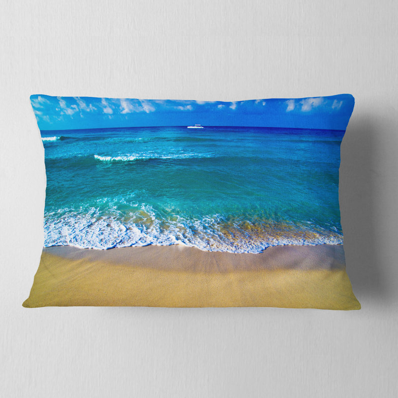 Oreiller de plage Seashore, Rectangle, 12 po x 20 po