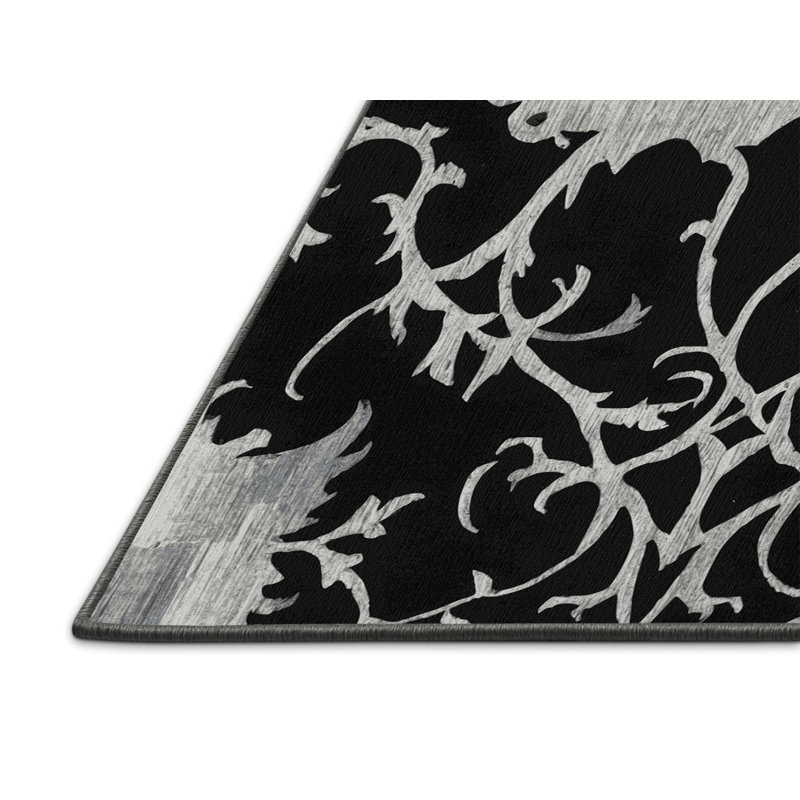 Tapis rose ombré, Rectangle 6 pi x 9 pi