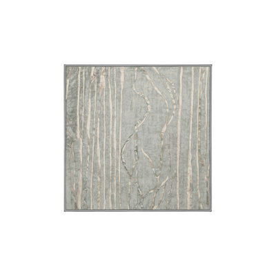 Silky Soft Plush Gray Area Rug