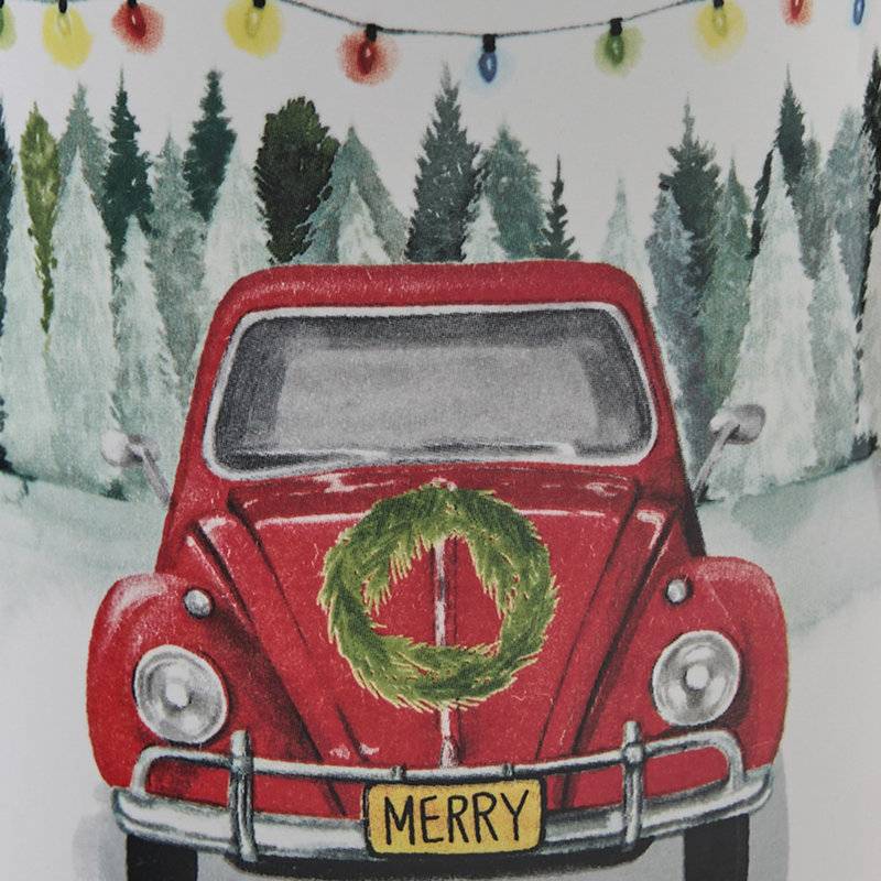 Park Designs Holiday Roadtrip Mug Set of 4