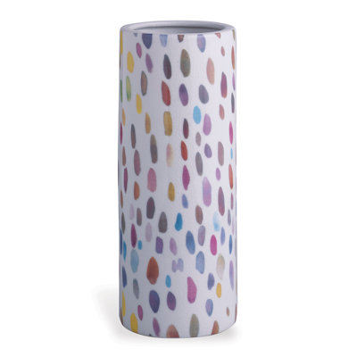 Scalamandre Multicolor 13" Porcelain Table Vase