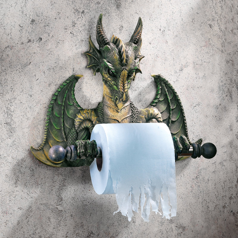 Porte-papier hygiénique mural Tyrant Dragon