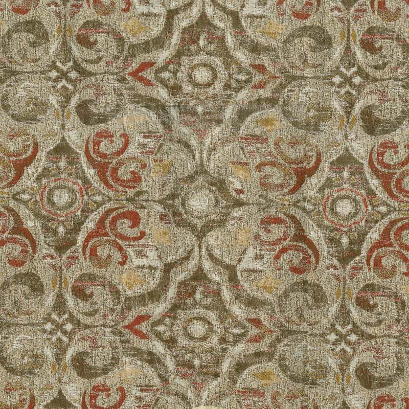 Tissu en jacquard Abbeyshea Osprey par The Yard, Châtaignier