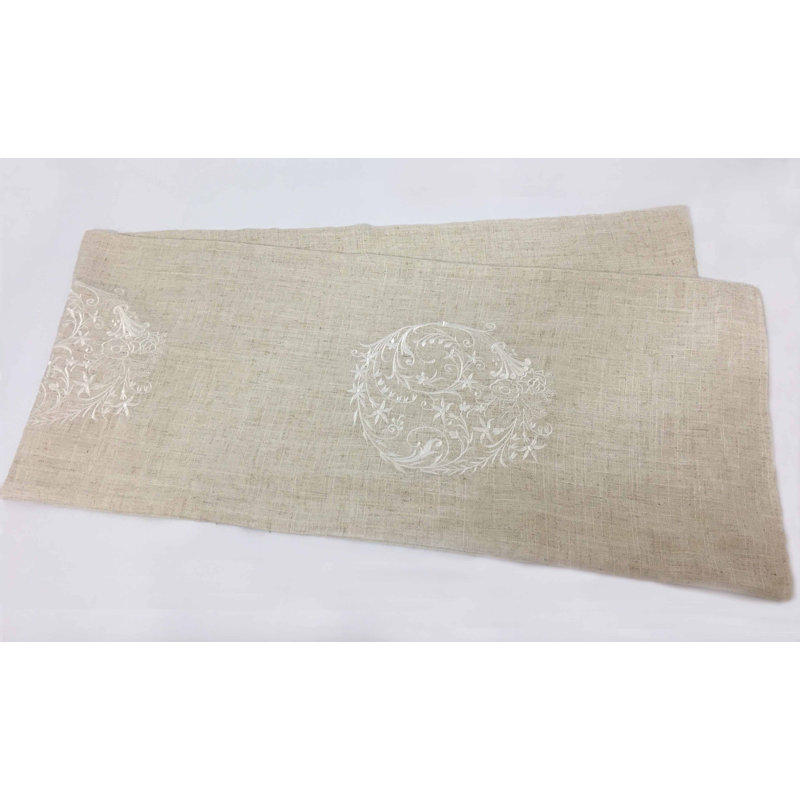 Chemin de table Embroirdered