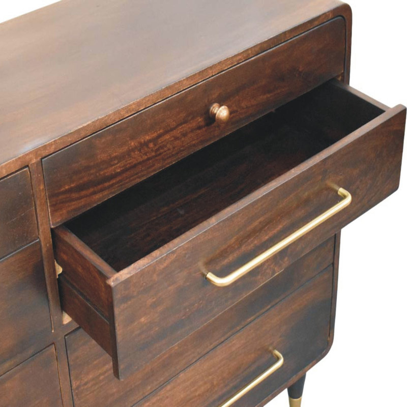 Commode à six tiroirs Valenza