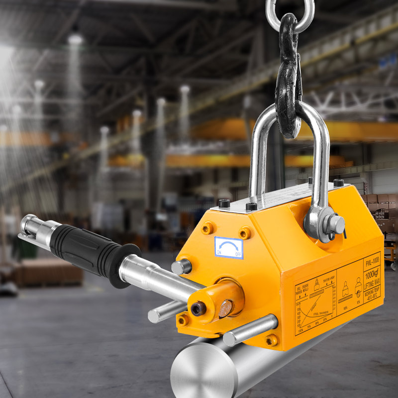 Magnet Permanent Magnetic Lifter, 14cm H x 25.7cm W x 13.2cm D