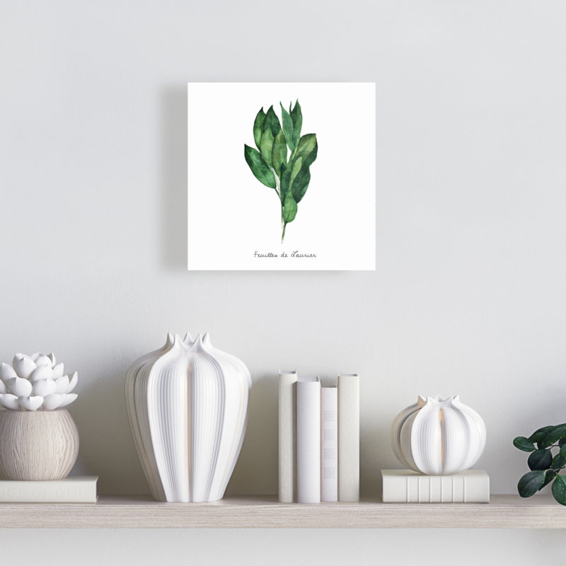 Paquet de feuilles de laurier | Art mural de cuisine française