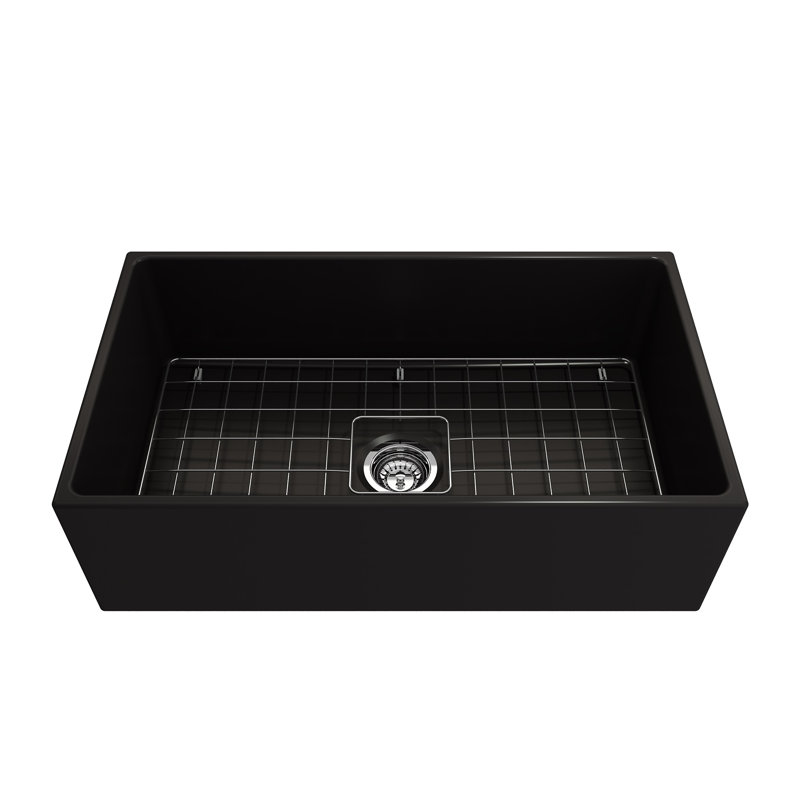 33'' L Kitchen Sink, Matte Black