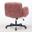 Fauteuil pivotant moderne en chenille à hauteur réglable, fauteuil rembourré avec accoudoirs multipositions-105524520