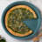 CHEFMADE Non-Stick Carbon Steel 9.1'' Pizza Pan