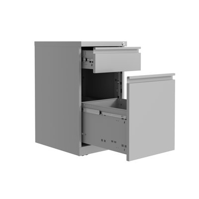 Classeur vertical mobile 2 tiroirs Emyr