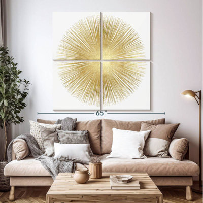 Avery Sunburst Soft Gold I