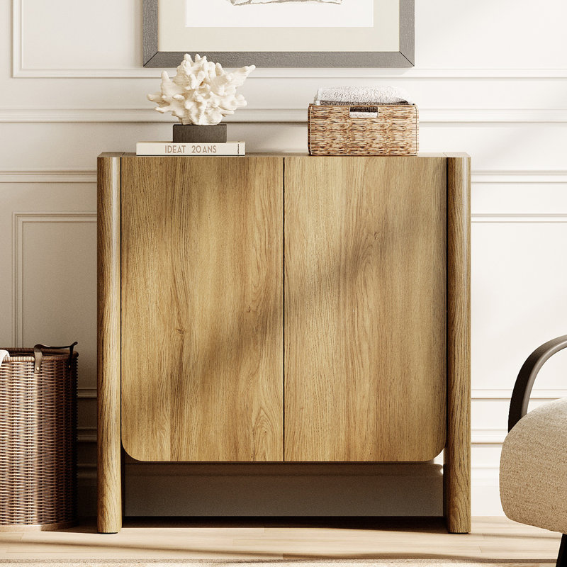 Meuble télé Glorian Modern French Wood, Walnut