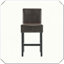 Ensemble de 2 tabourets de bar à hauteur de comptoir en cuir reconstitué Pratique, polyvalent et durable