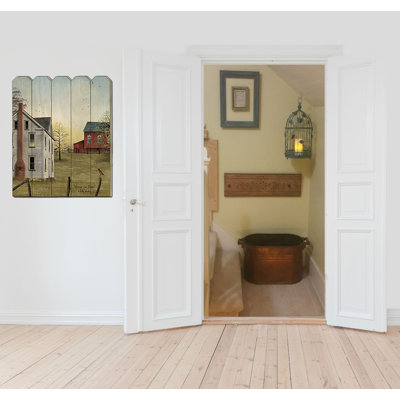 « matinée a cassé », impression sur bois