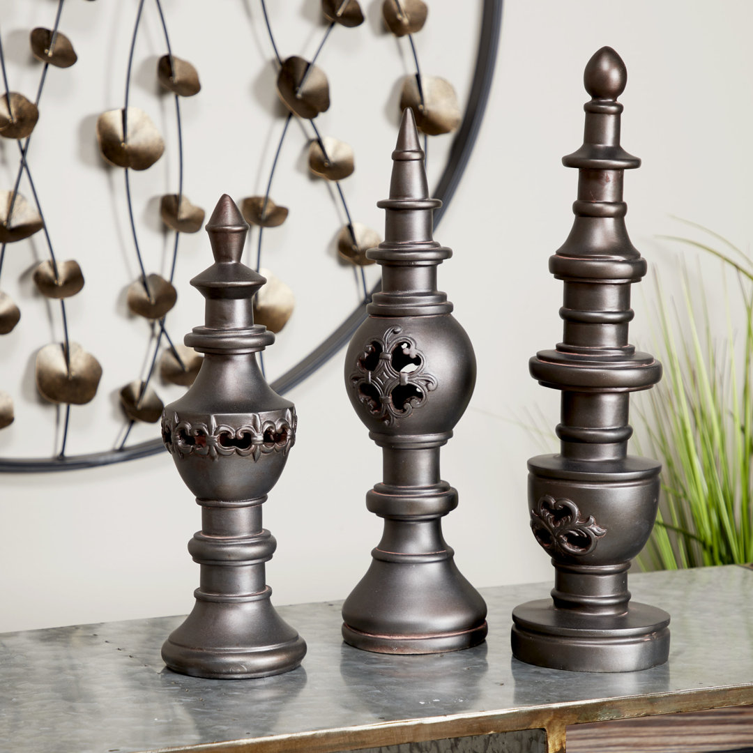 Hadfield Abstract Figurines & Sculptures Fleur De Lis Living