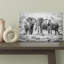 «Majestic Elephant Family», art mural contemporain-129006976