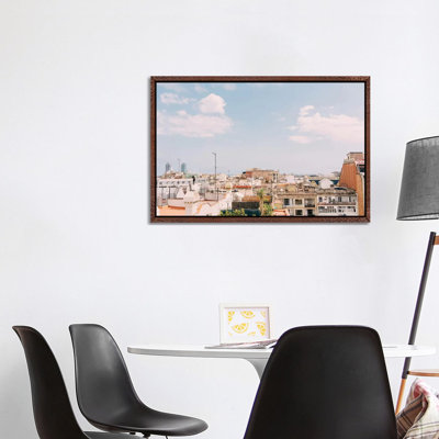 Barcelona Rooftops by Bethany Young - Print on Canvas