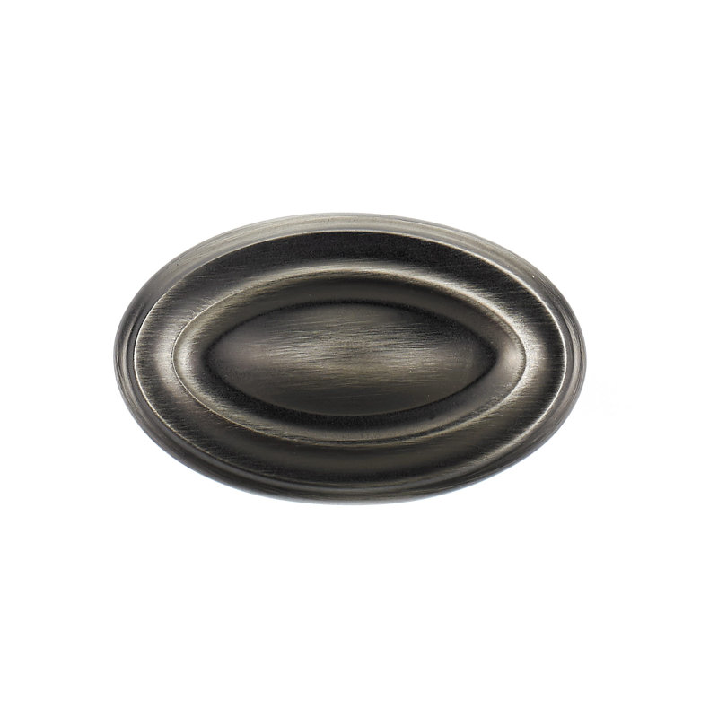 Poignée ovale Expression, Nickel antique