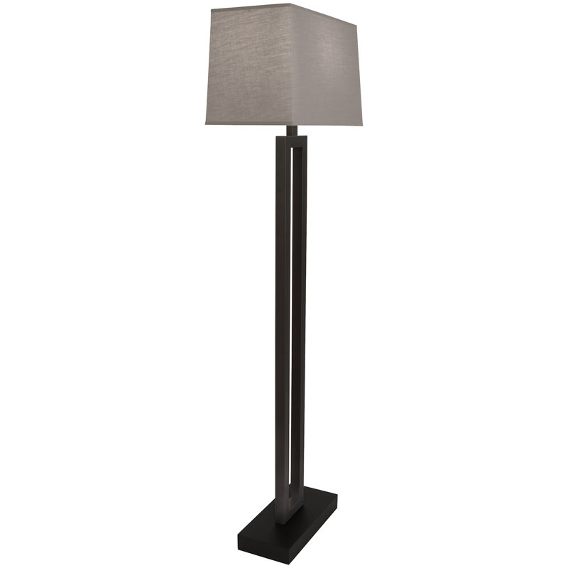 Doughnut Floor Lamp, Deep Patina Bronze