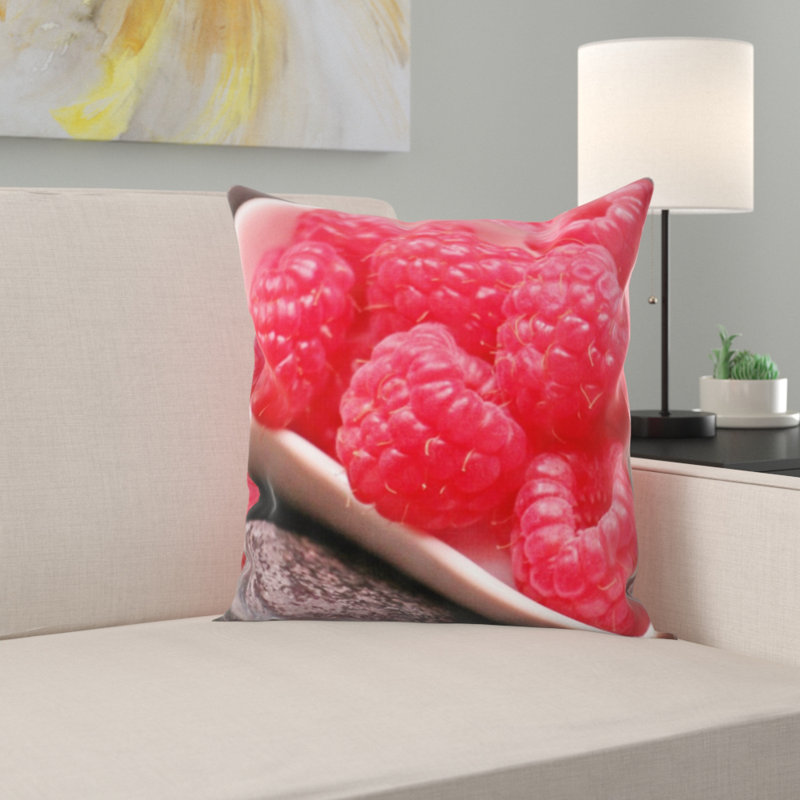 Coussin raspberries
