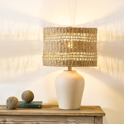 Lampe de table 21 po Boho