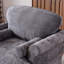 Chaise longue surdimensionnée en chenille 5 couleurs pour l'intérieur - siège large, fauteuil-lit, canapé de lecture