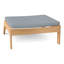 Ashland Outdoor Teak Ottoman with Cushion-745062021-745062072-780421535