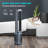 Oscillating Bladeless Tower Fan with Remote Control 12 Speeds Setting 15H Timer Quiet Operation