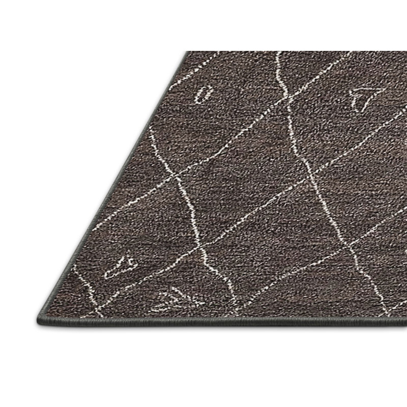 Tapis brun Bouley, Rectangle 7 pi x 9 pi