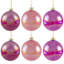 Shiny Glass Ball Christmas Ornaments - 3" (80Mm) - 6Ct-382679115