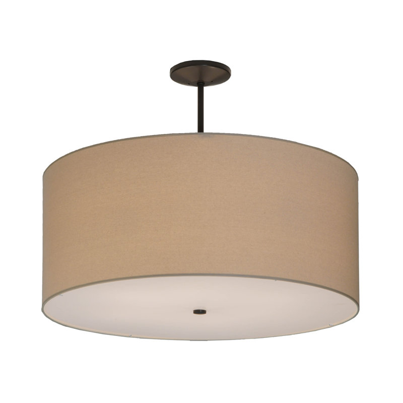 Luminaire suspendu tambour 6 lumières