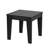 17" Square Heavy-Duty HDPE Outdoor Side Table, Wood-Look Patio Accent Table-1865906979