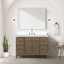 Ensemble de miroir de meuble-lavabo simple l 48 po x P 22 po Laurel-82319178-113385134