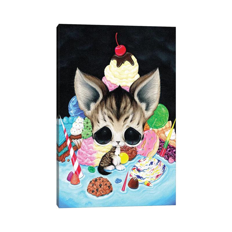 The Collector by Sugar Fueled - Gallery-Wrapped Canvas Giclée on Canvas, 20.32 cm H x 30.48 cm W, Canvas