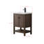Chazden 24" Herringbone Design Single Bathroom Vanity with Ceramic Top-444019685