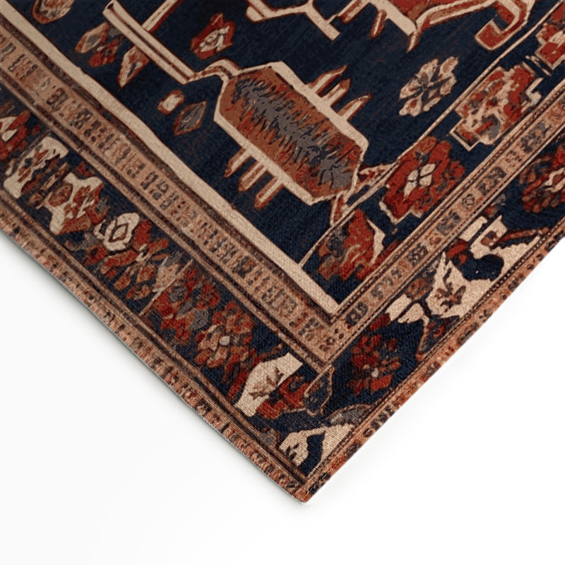 Tapis turc intérieur et extérieur noir, Rectangulaire 3 pi x 5 pi
