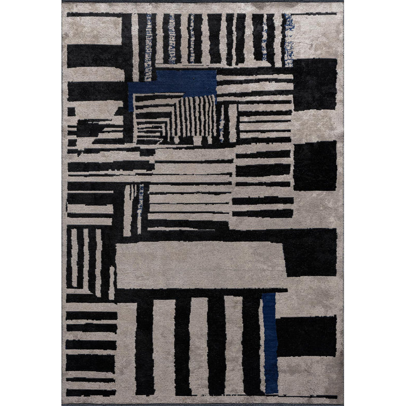 Rapture Abstract Area Rug, Rectangle 7'10" x 9'10"