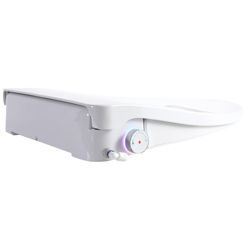 Siège de bidet avec capteur d'ouverture / fermeture automatique, réglage de la température de l'eau et modes de lavage multiples pour le confort de la salle de bain
