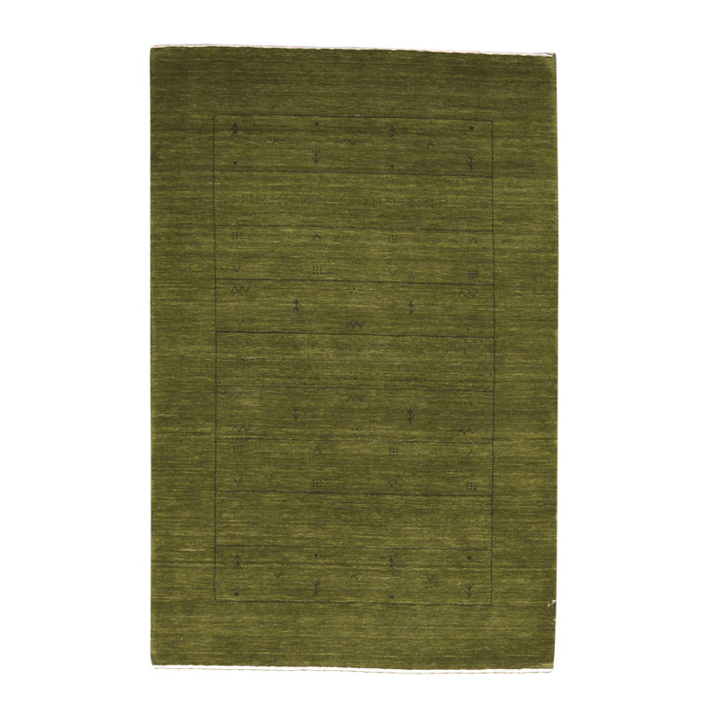 Oriental Area Rug in Green