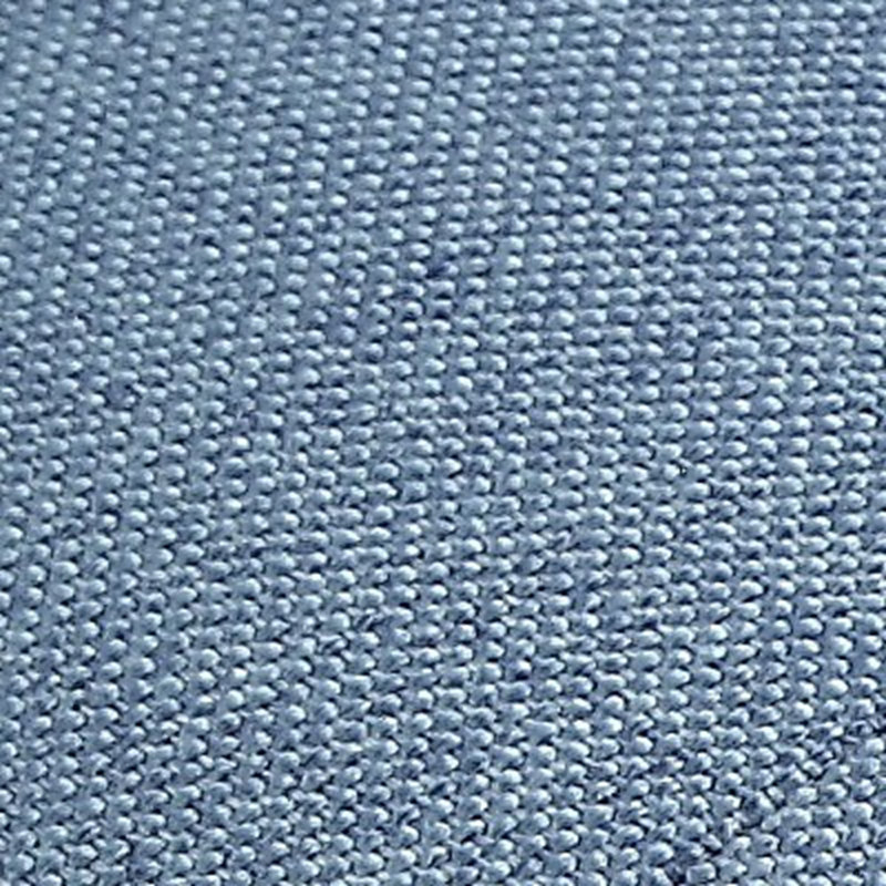 Banc en tissu et finition chêne Charla, Bleu clair