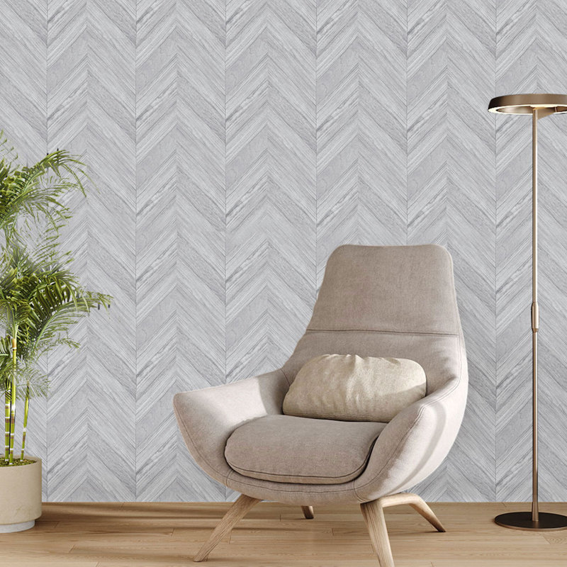 300cm X 60cm Wallpaper Roll, Grey