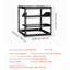 Support 10 A à structure ouverte, profondeur de 23 po, fabrication solide, fixation murale ou sur pied, peut contenir plusieurs objets et une conception centrée sur l'utilisateur, équipement