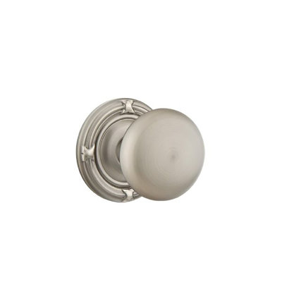 Privacy (Bed & Bath) Providence Knob with Ribbon & Reed Rose