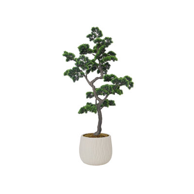 Bonsai artificiel 59,6 po en coquillage conçu pour une utilisation intérieure et extérieure