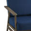 Chaises longues d'extérieur en bois de teck massif avec coussins Montelongo-79186444-79186928